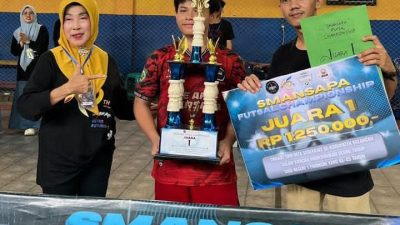 SMPN 1 Paringin Juara Smansapa Futsal Championship 2026