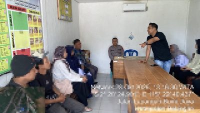 Polsek Lampihong Mediasi Kasus Dugaan Perundungan Siswi yang Viral di Media Sosial