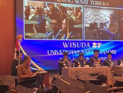 Universitas Sapta Mandiri Luluskan 177 Wisudawan Angkatan Pertama