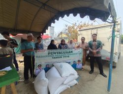DKP3 Balangan Salurkan 288 Kilogram Beras CPP bagi Korban Kebakaran