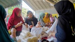 Pasar Murah ke-68 Disperindag Balangan Disambut Antusias Warga Gulinggang